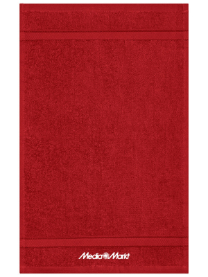 Gäste Handtuch Rot